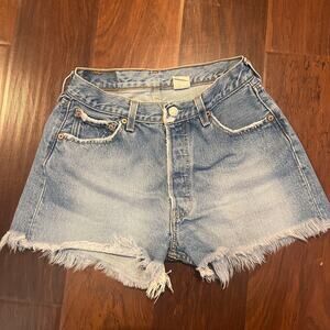 Levi's Light Blue Denim Women's Shorts